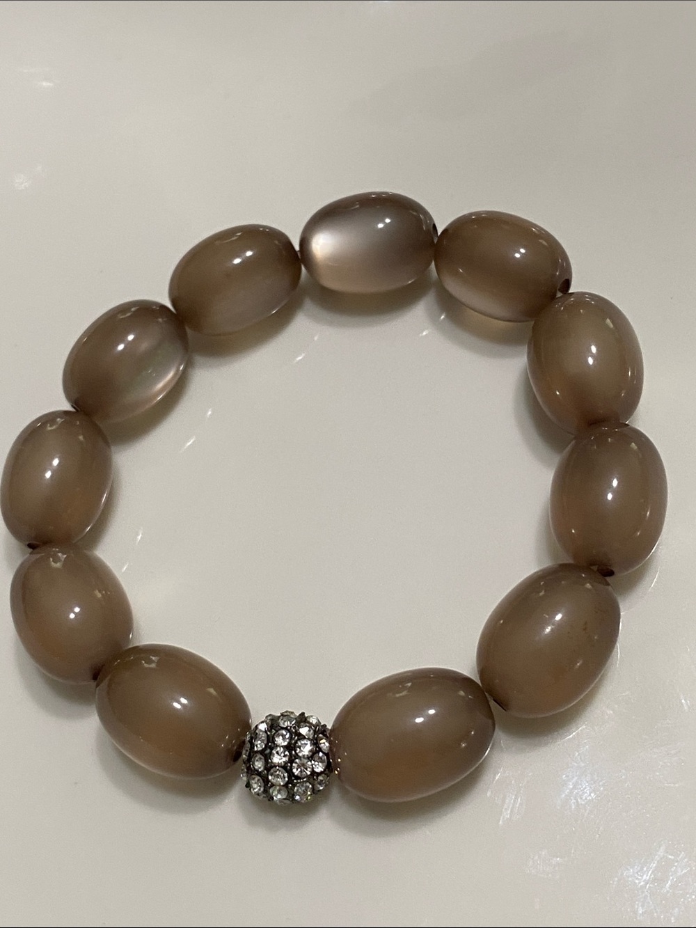 Moon-glow  Stretch Bracelet
